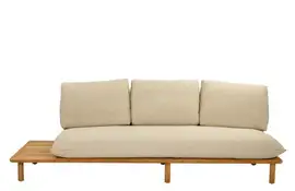 Apple Bee | Loungebank Sling 3-zits Rechts | Ecru