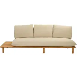 Apple Bee | Loungebank Sling 3-zits Rechts | Ecru
