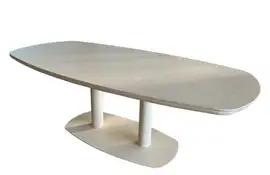 Apple Bee | Tuintafel Melville Tonvorm 220 x 110 cm | Oyster