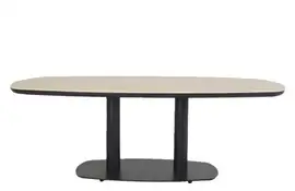 Apple Bee | Tuintafel Melville Tonvorm 220 x 110 cm | Black
