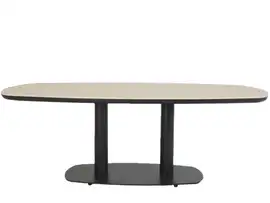 Apple Bee | Tuintafel Melville Tonvorm 220 x 110 cm | Black