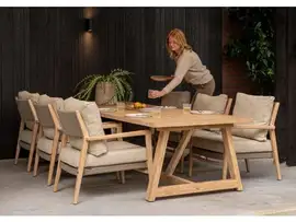4 Seasons Outdoor | Low-Diningset Julia