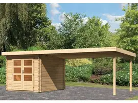 Woodfeeling | Tuinhuis Bastrup 4 met Overkapping 4,0