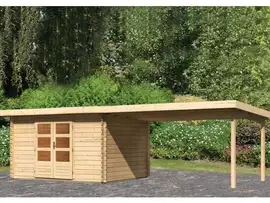 Woodfeeling | Tuinhuis Bastrup 7 met Overkapping 4,0