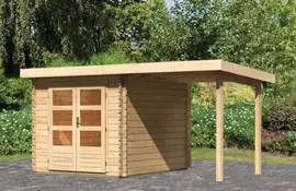 Woodfeeling | Tuinhuis Bastrup 4 met Overkapping 2,0