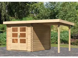 Woodfeeling | Tuinhuis Bastrup 4 met Overkapping 2,0