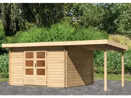 Woodfeeling | Tuinhuis Bastrup 7 met Overkapping 2,0