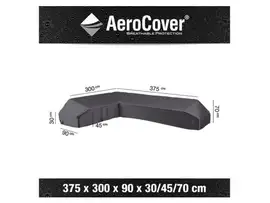 AeroCover | Loungesethoes 375 x 300 x 90 x 30-45-70(h) | L-Platform Links