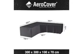 Loungesethoes AeroCover Platinum L Trapeze 300 x 300 cm