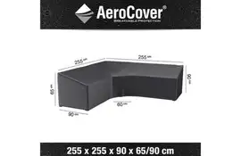Loungesethoes AeroCover Platinum L-vorm Trapeze 255 x 255 cm