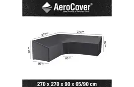 Loungesethoes AeroCover Platinum 270 x 270 L-vorm Trapeze