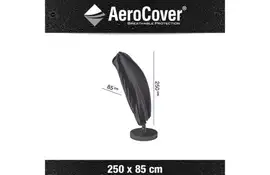 Zweefparasolhoes AeroCover Platinum Groot