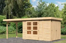 Woodfeeling | Tuinhuis Retola 3 met Overkapping 2,8 en Opslagruimte