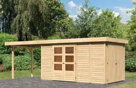 Woodfeeling | Tuinhuis Retola 5 met Overkapping 2,8 en Opslagruimte