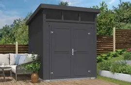 Outdoor Life Products | Tuinhuis Kibo 2 - 200 x 250 | Gecoat | Carbon Grey