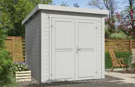 Outdoor Life Products | Tuinhuis Sara 200 x 250 | Gecoat | Platinum Grey