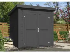 Outdoor Life Products | Tuinhuis Sara 200 x 250 | Gecoat | Carbon Grey