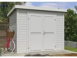 Outdoor Life Products | Tuinhuis Mila 250 x 200 | Gecoat | Platinum Grey