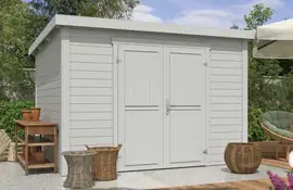 Outdoor Life Products | Tuinhuis Lotta 300 x 250 | Gecoat | Platinum Grey