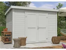 Outdoor Life Products | Tuinhuis Lotta 300 x 250 | Gecoat | Platinum Grey