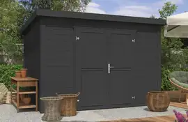 Outdoor Life Products | Tuinhuis Lotta 300 x 250 | Gecoat | Carbon Grey