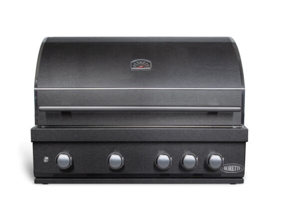 Boretti | Imperatore Nero Gasbarbecue | 4 Branders | Built-in