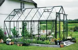 Royal Well | Tuinkas Magnum 148 | Veiligheidsglas 3 mm | Groen