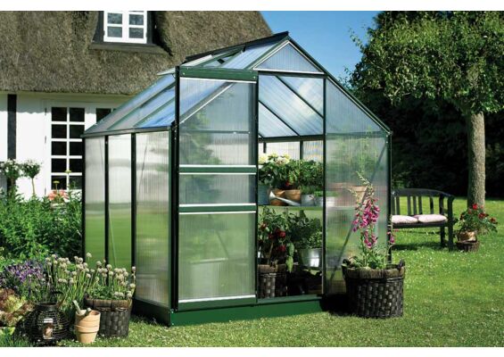 Royal Well | Tuinkas Popular 66 | Polycarbonaat 4 mm | Groen