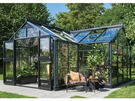 Royal Well | Tuinkamer Orangery 21,5 | Veiligheidsglas 3 mm | Antraciet
