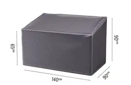 AeroCover | Loungebankhoes Hoge Rug 140 x 90 x 65/90(h) cm