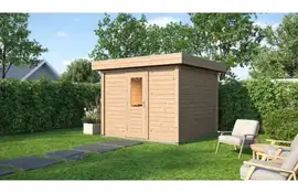 Lugarde Select Modern tuinhuis Groningen 300x300cm - Onbehandeld