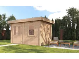 Lugarde Select Modern tuinhuis Breda 388x250cm - Onbehandeld