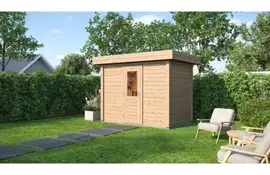 Lugarde Select Modern tuinhuis Hoeven 300x200cm - Onbehandeld