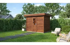 Lugarde Select Modern tuinhuis Hoeven 300x200cm - Bruine olie