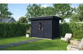 Lugarde Select Modern tuinhuis Hoeven 300x200cm - Zwarte olie