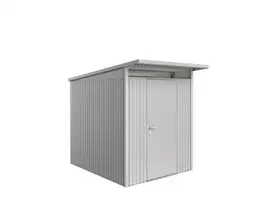 Biohort | Berging AvantGarde Gr. A2 | Enkele Deur | Zilver-Metallic