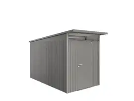 Biohort | Berging AvantGarde Gr. A4 | Enkele Deur | Kwartsgrijs-Metallic