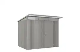 Biohort | Berging AvantGarde Gr. A5 | Enkele Deur | Kwartsgrijs-Metallic