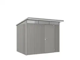 Biohort | Berging AvantGarde Gr. A5 | Enkele Deur | Kwartsgrijs-Metallic