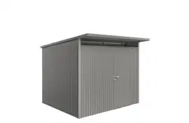 Biohort | Berging AvantGarde Gr. A6 | Enkele Deur | Kwartsgrijs-Metallic