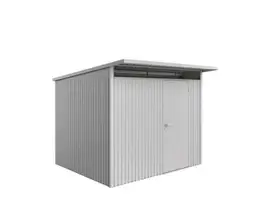 Biohort | Berging AvantGarde Gr. A6 | Enkele Deur | Zilver-Metallic