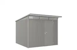 Biohort | Berging AvantGarde Gr. A7 | Enkele Deur | Kwartsgrijs-Metallic