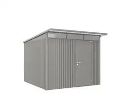 Biohort | Berging AvantGarde Gr. A7 | Enkele Deur | Kwartsgrijs-Metallic