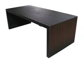 Fonteyn | Tuintafel Aluminium 220 x 100 cm | Zwart