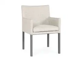 SUNS | Tuinstoel Antas | MRG | Soft Grey Mixed Weave