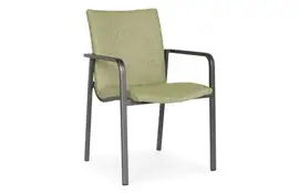 SUNS | Tuinstoel Anzio | MRG | Forest Green Mixed Weave