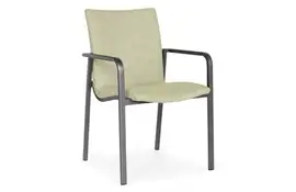 SUNS | Tuinstoel Anzio | MRG | Soft Green Mixed Weave