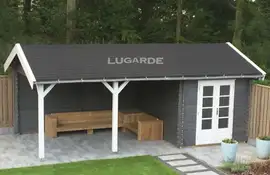 Lugarde | Blokhut met overkapping B29