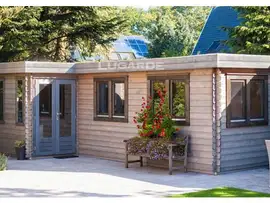 Lugarde | Blokhut Platdak B32