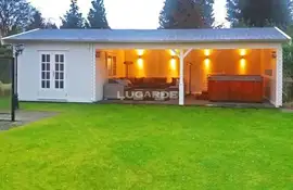 Lugarde | blokhut met overkapping B35